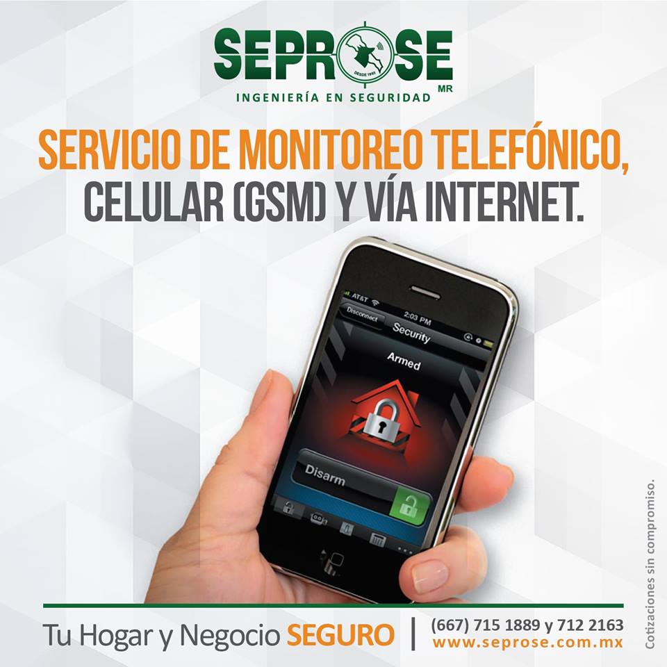 SERVICIO DE MONITOREO TELEFÓNICO, CELULAR (GSM) Y VÍA INTERNET SEPROSE